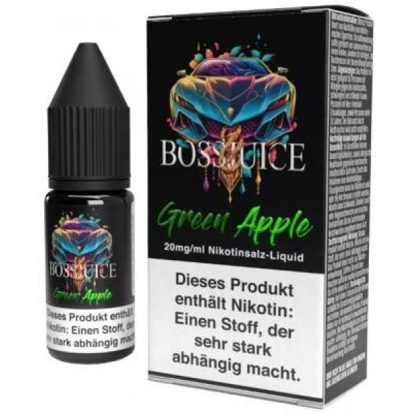 Boss Juice - Green Apple - Nikotinsalz Liquid
