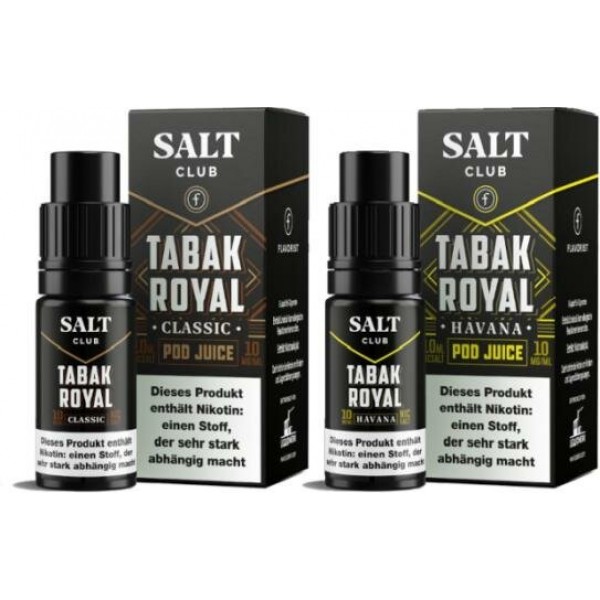 Salt Club - Flavorist Tabak Royal - Nikotinsalz Liquid