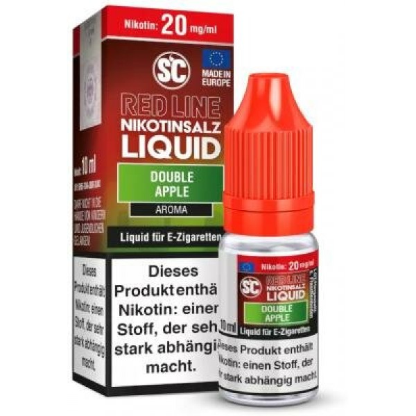 SC - Red Line - Double Apple - Nikotinsalz Liquid